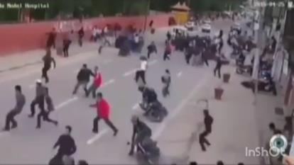 صحنه ترسناک وقوع زلزله