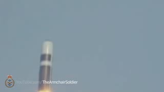 کلیپی زیبا از شلیک موشک ترایدنت توسط #زیردریایی_کلاس_ونگارد به همراه موسیقی زیبا