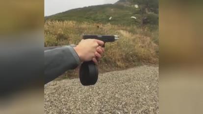 تیراندازی با گلاک18 فول اتومات #Glock18