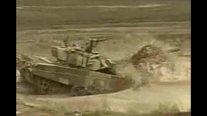 مانور تانک T90 روسیه