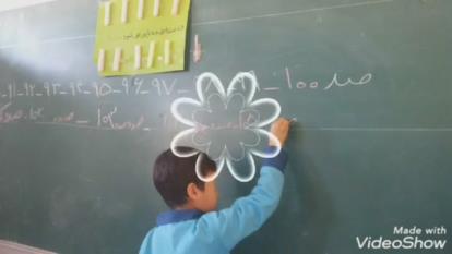 تدریس عدد 100