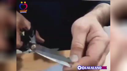 تیز کردن قیچی و چاقو بدون هیچ هزینه ای