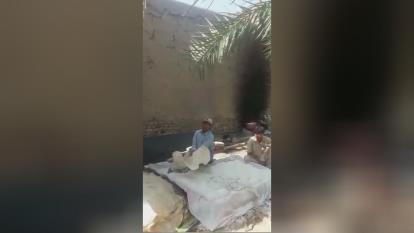 مدل عجیب پخت نان