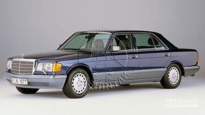 لذت تماشای مرسدس بنز W126 300SEl