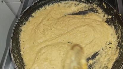 آموزش تهیه حلوا تخم مرغی خوشمزه و بی‌نظیر با خاله سیما