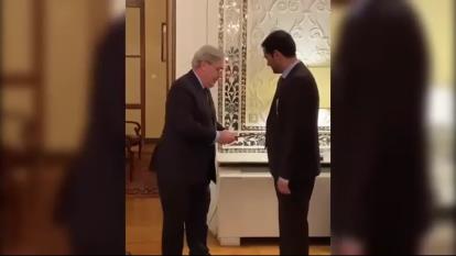 شهاب حسینی، لژیونر فرانسوی: داستان دریافت نشان شوالیه