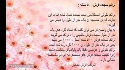سجاده فرش ۵۰۰ شانه؛ زیبایی و آرامش در هر منزل
