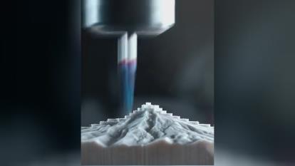 ساخت ماکت کوه با دستگاه CNC