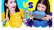 فود اسمر / خوراکی های آبی و زرد