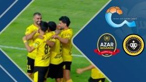 خلاصه بازی سپاهان 4 - شمس آذر قزوین 1