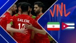 خلاصه والیبال کوبا 3 - ایران 1
