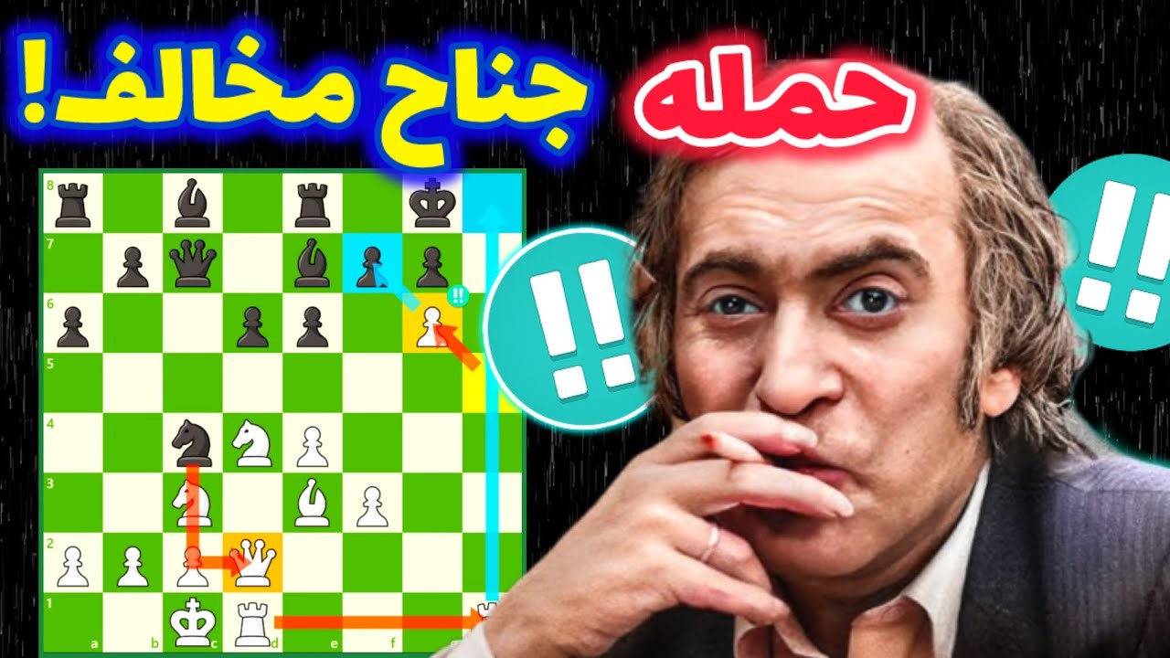 پوستر آموزش شطرنج حرفه ای! بهترین استراتژی برد سریع در شطرنج