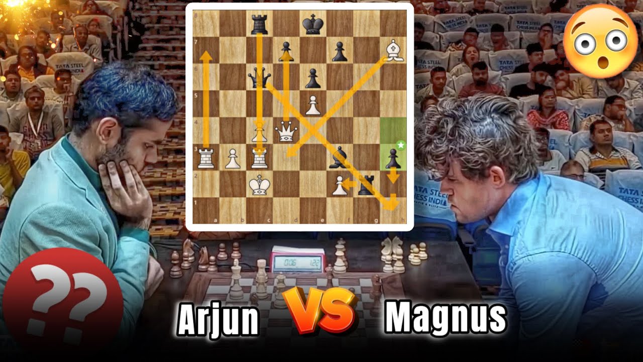 پوستر Magnus Carlsen Takes On Arjun Erigaisi In HIGH-STAKES...