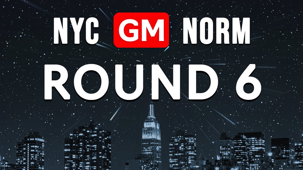 پوستر New York GM Norm Tournament - Round 6 !sale !board