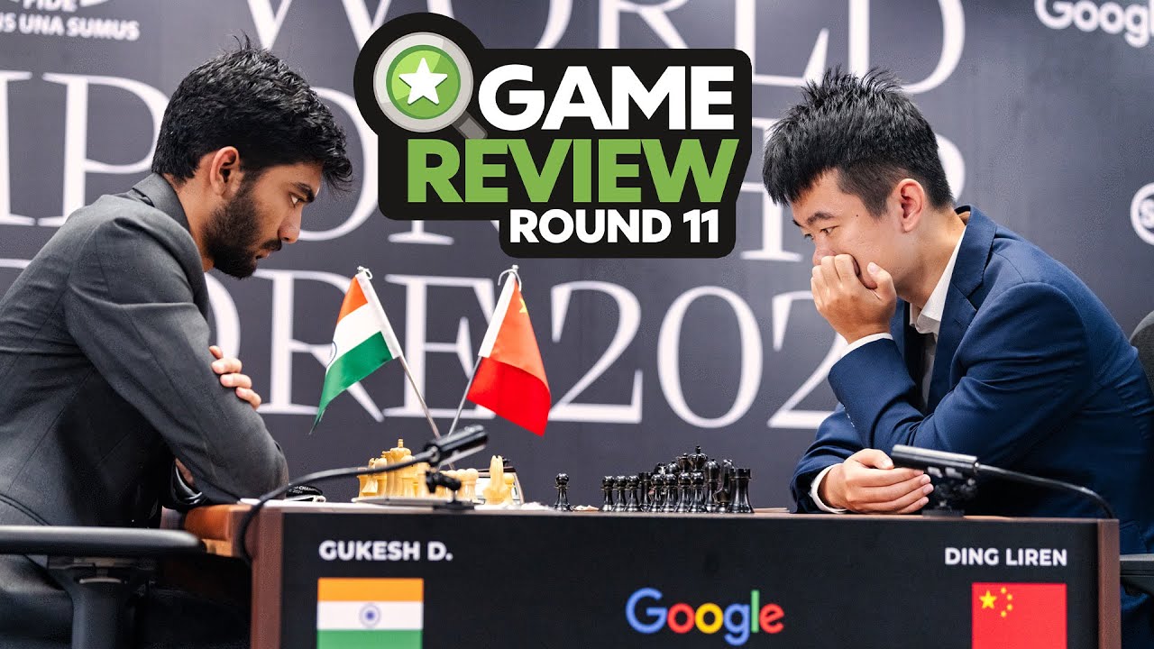 پوستر Game 11 2024 FIDE World Championship Game Review