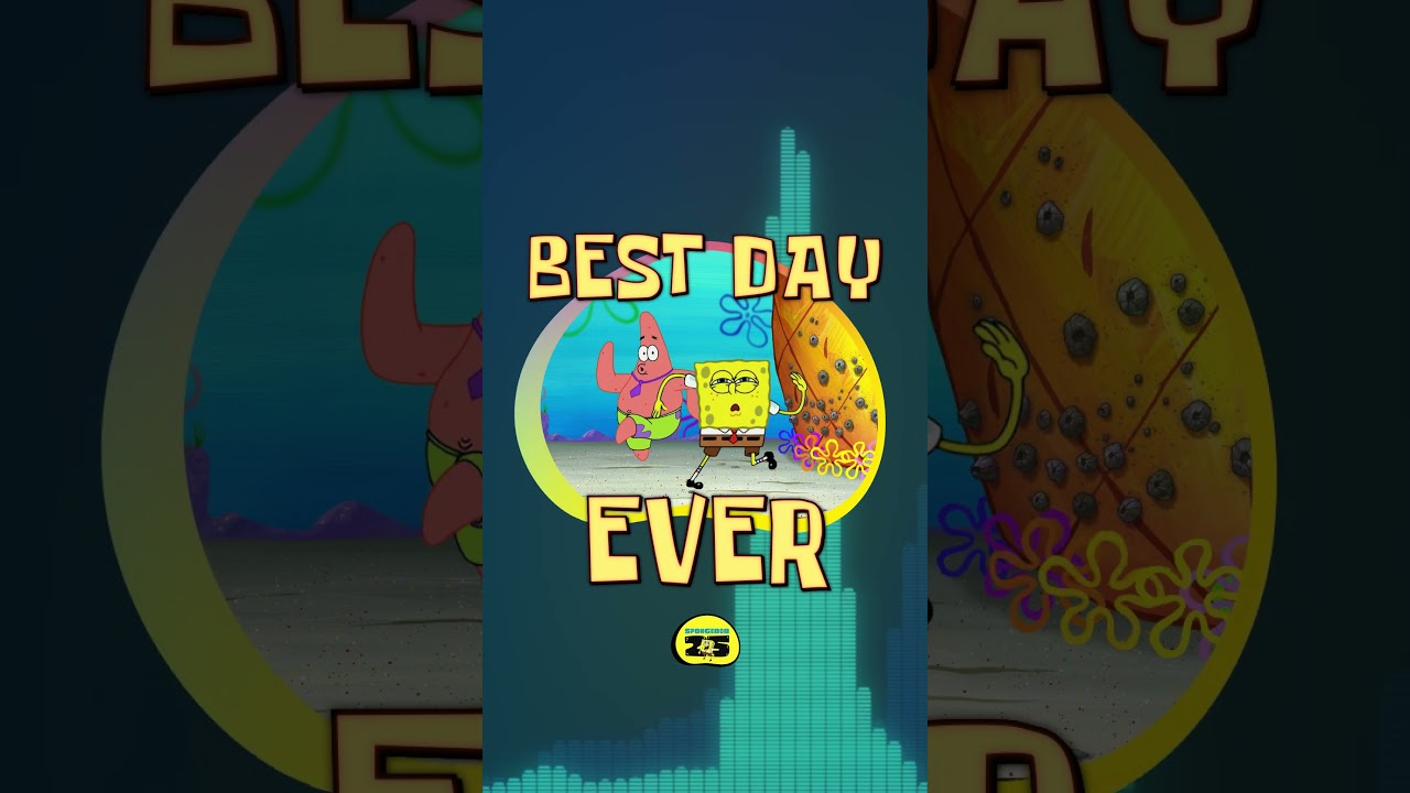 پوستر SpongeBobs Best Day Ever just got BETTER ☀️ Full Song Shorts