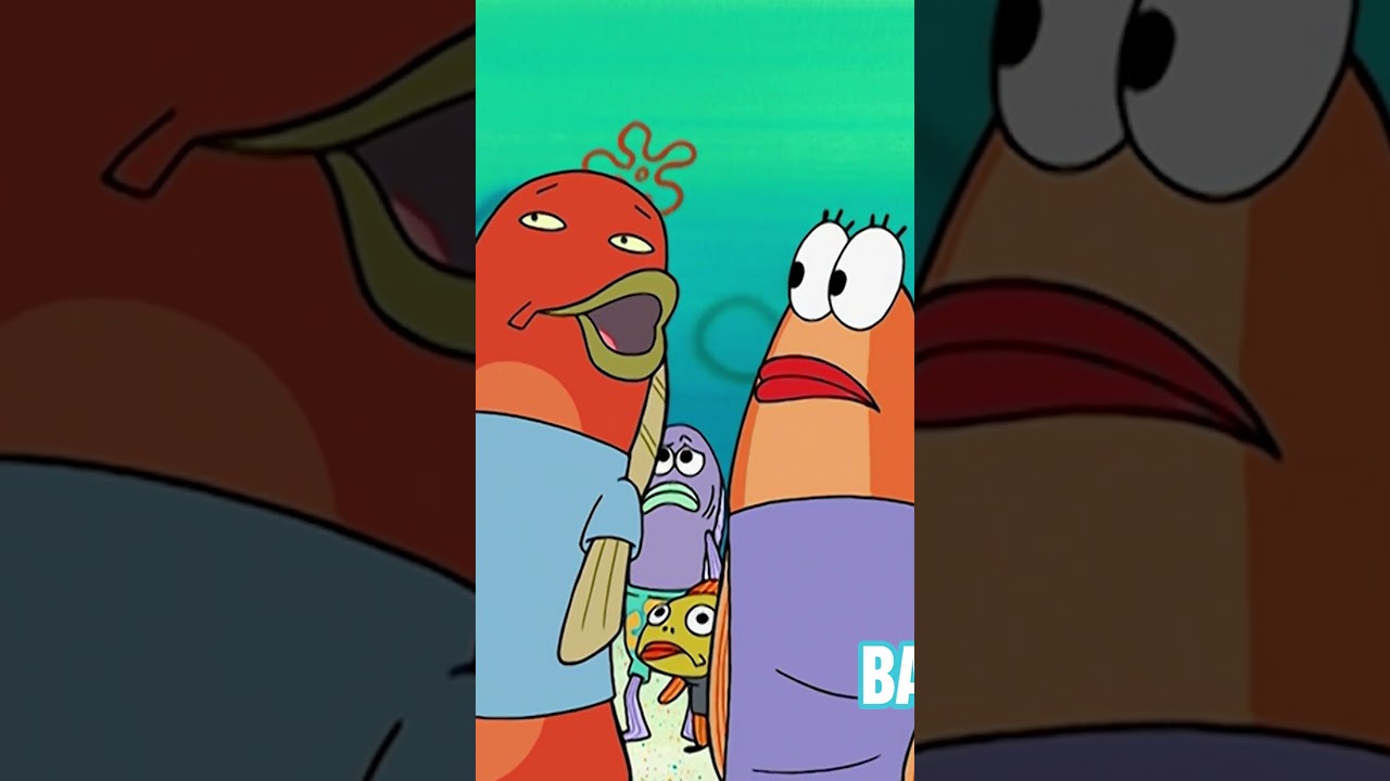 پوستر SpongeBobs background characters are SAVAGE 💀 shorts