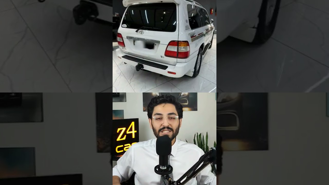 پوستر مقایسه قیمت تویوتا لندکروز اتاق 100 در ایران 🇮🇷 و امریکا...