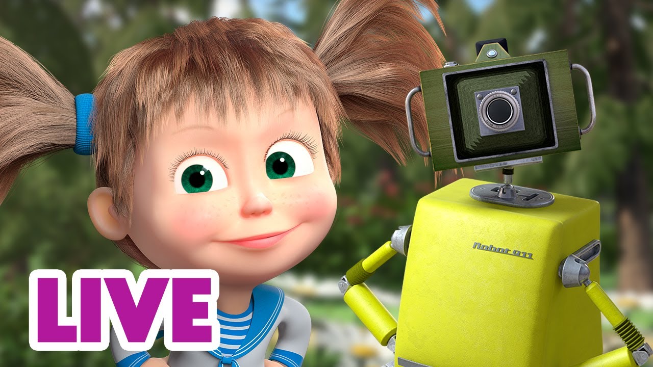 پوستر 🔴 LIVE STREAM 🎬 Masha and the Bear 🙊☎️ Not My...