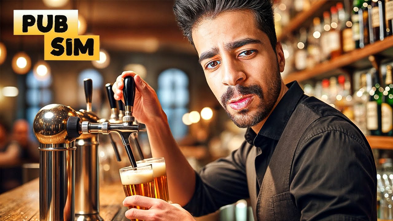 پوستر به سلامتی همتون پیکارو سنگین زدم ! 🥂😂 Pub Sim