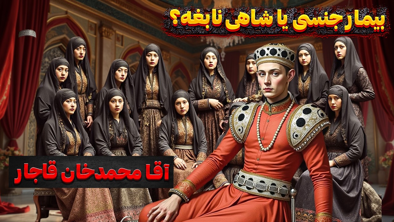 پوستر آقامحمدخان قاجار شاهی بی‌رحم یا نابغه‌ای سیاسی؟