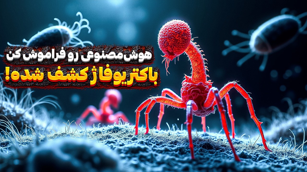 پوستر باکتریوفاژ مرگبارترین موجود جهان تنها راه نجات انسان