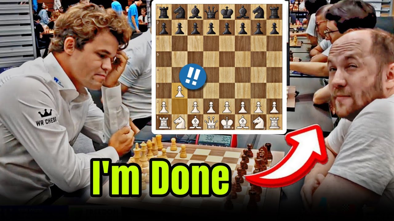 پوستر When Magnus Opens with 1. b3, Say Goodbye to Your Chances!...