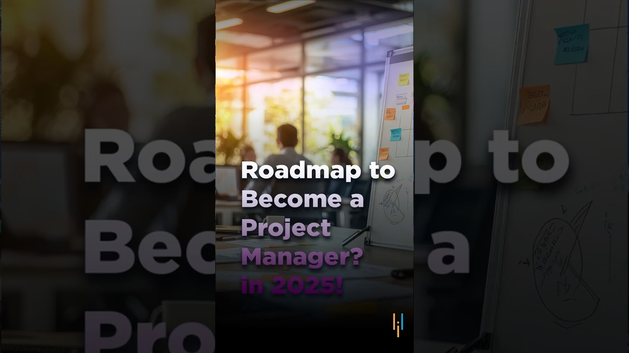 پوستر 🔥Roadmap to Become a Project Manager in 2025! shorts...