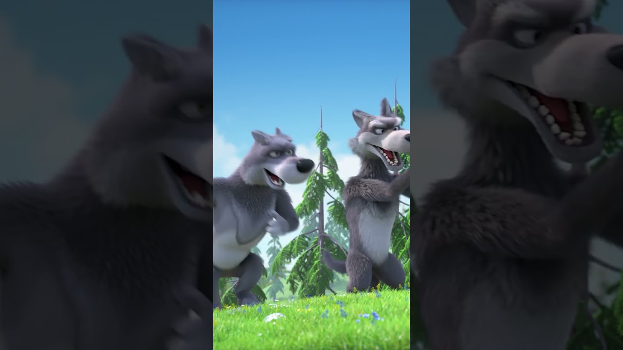 پوستر Good wolves dont eat lambs! 🐺🐑 LaLaLamb MashaAndTheBear...