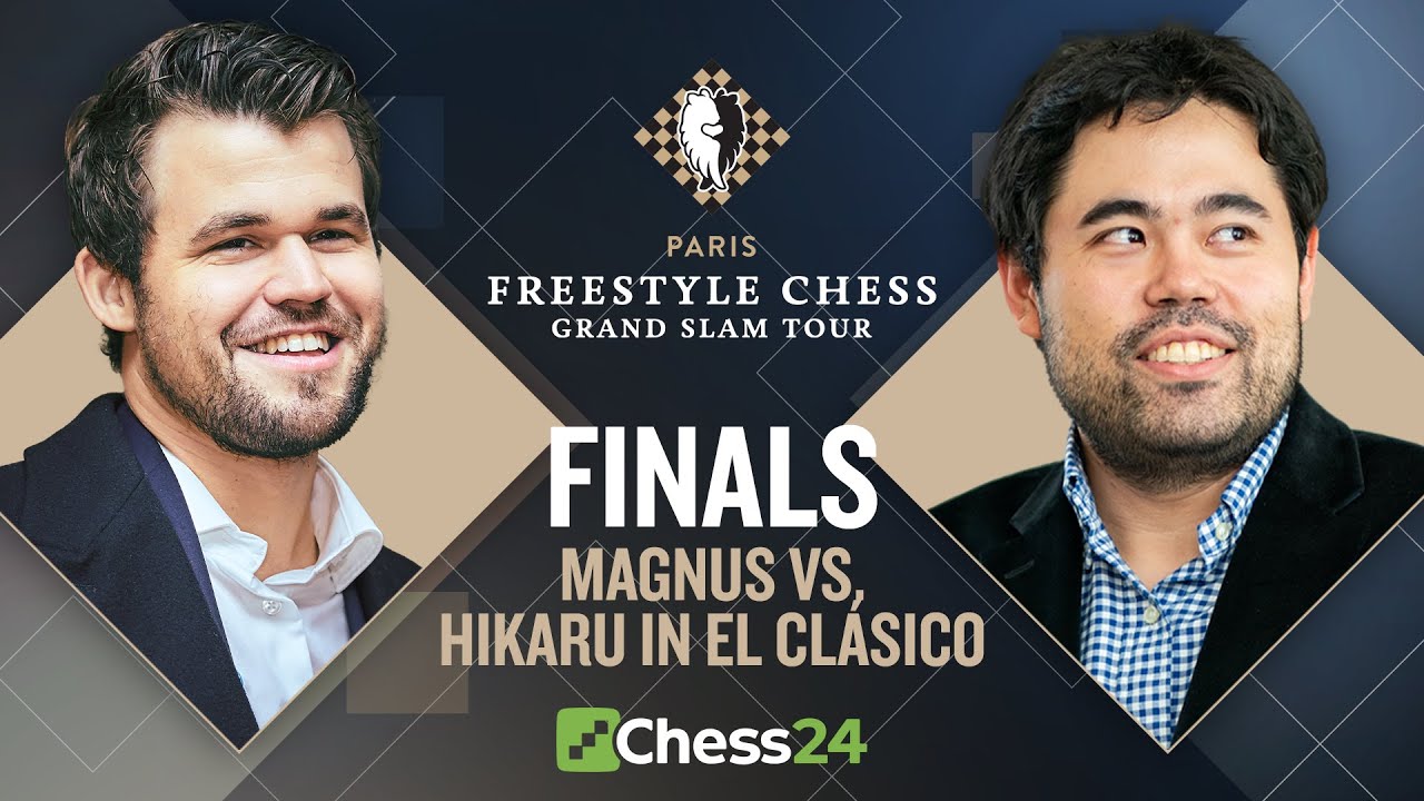 پوستر Freestyle Chess Grand Slam Paris Magnus vs. Hikaru El...