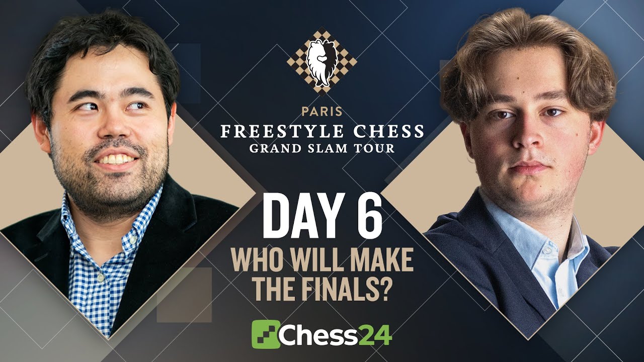 پوستر Freestyle Chess Grand Slam Paris Magnus vs. Fabiano Hikaru...