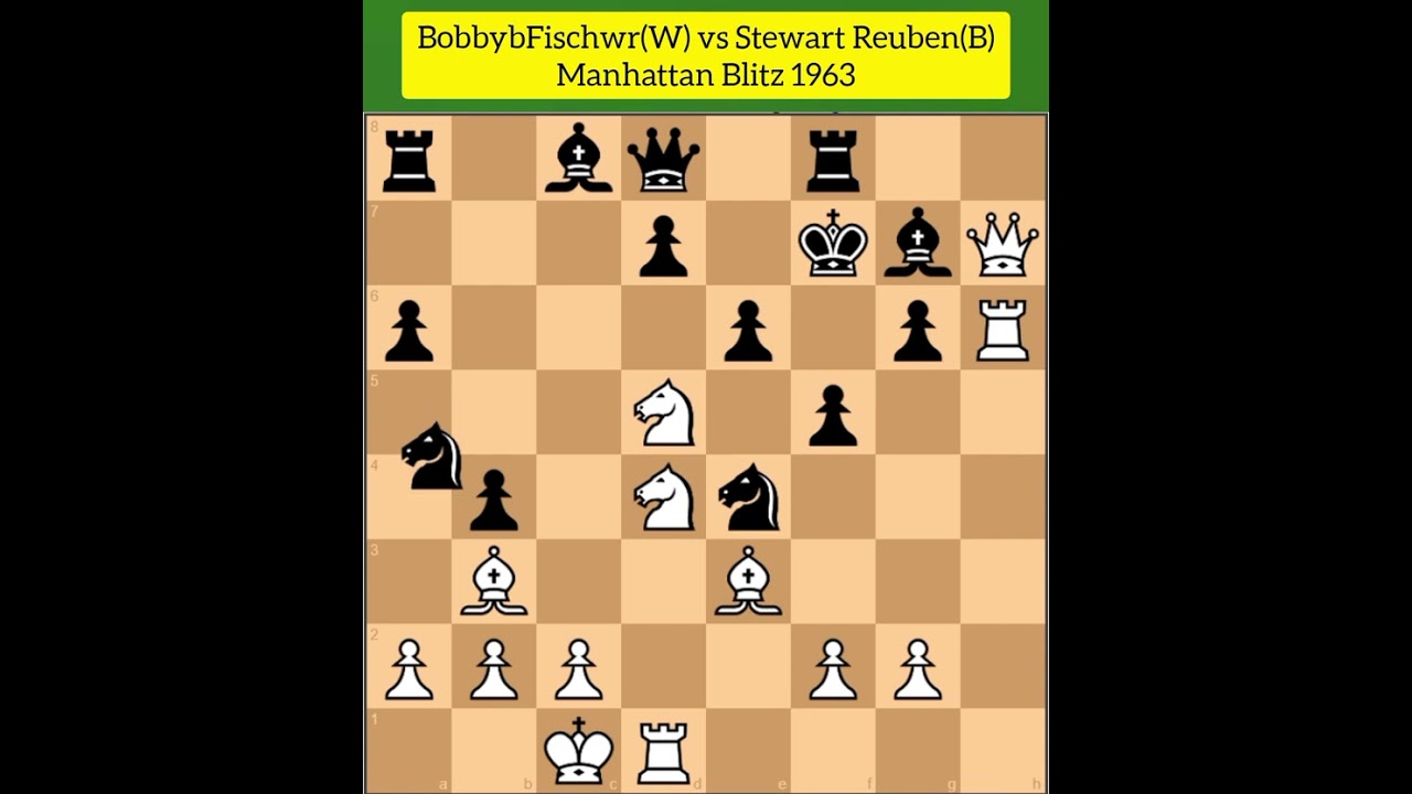 پوستر Bobby Fischer Torments Opponent with NON STOP...