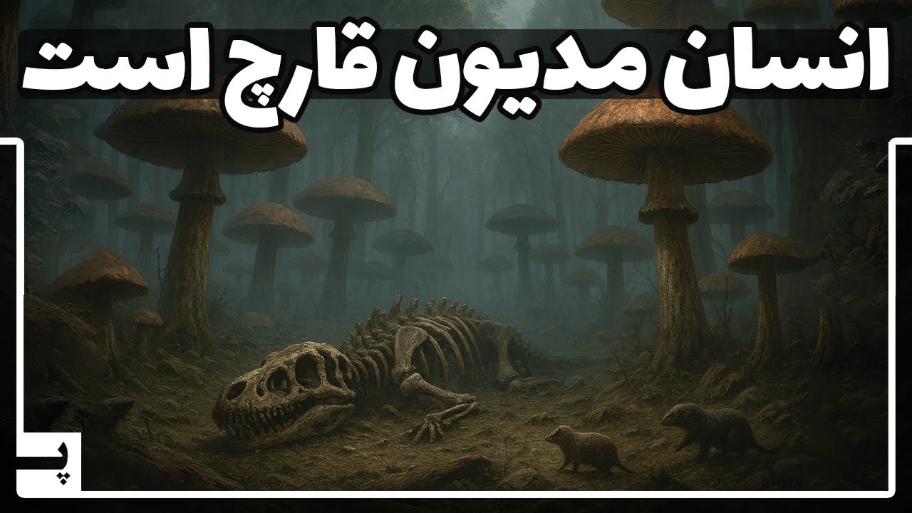 پوستر قارچ‌ها چگونه باعث شدند انسان بر زمین سلطنت کند؟