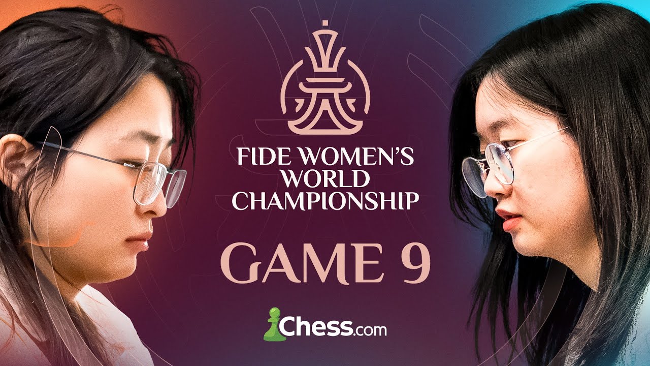 پوستر جام جهانی زنان FIDE جو برای حفظ تاج نیاز به تساوی دارد! جو...