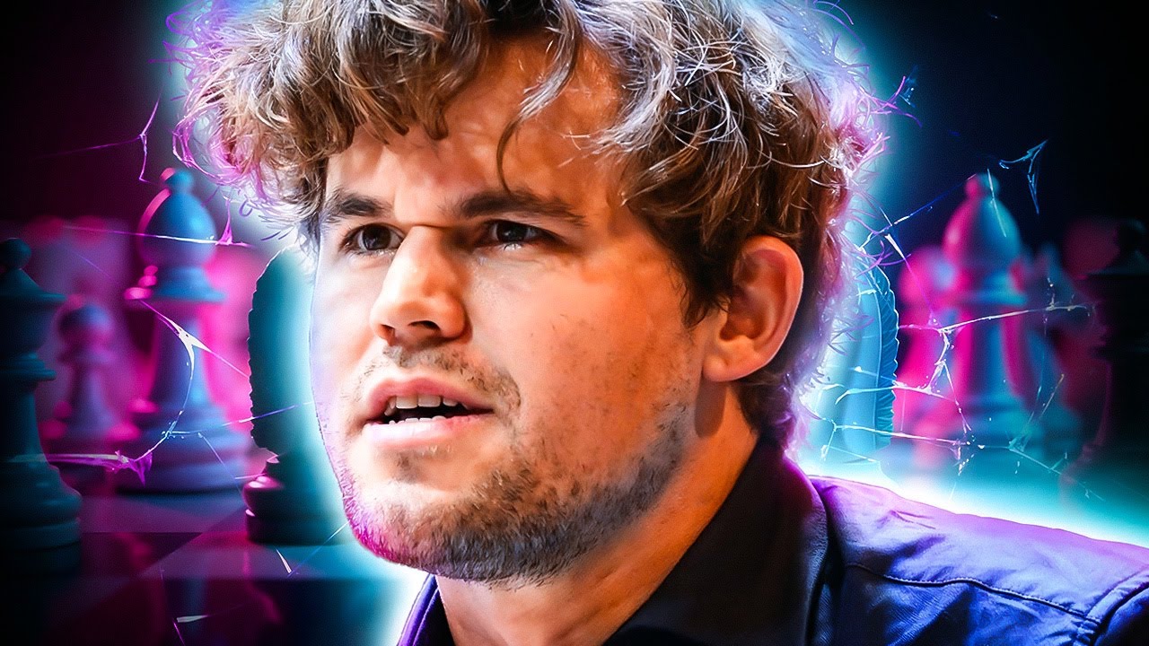 پوستر Magnus Carlsen SHOCKS Daniel Naroditsky w/ INSANE Queen...