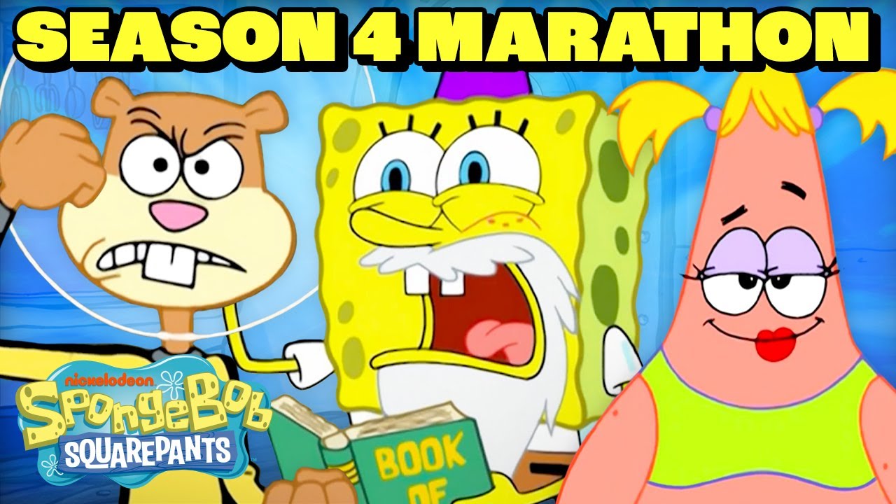 پوستر SpongeBob Season 4 Marathon 🧽 2 HOURS of the Best Episodes...