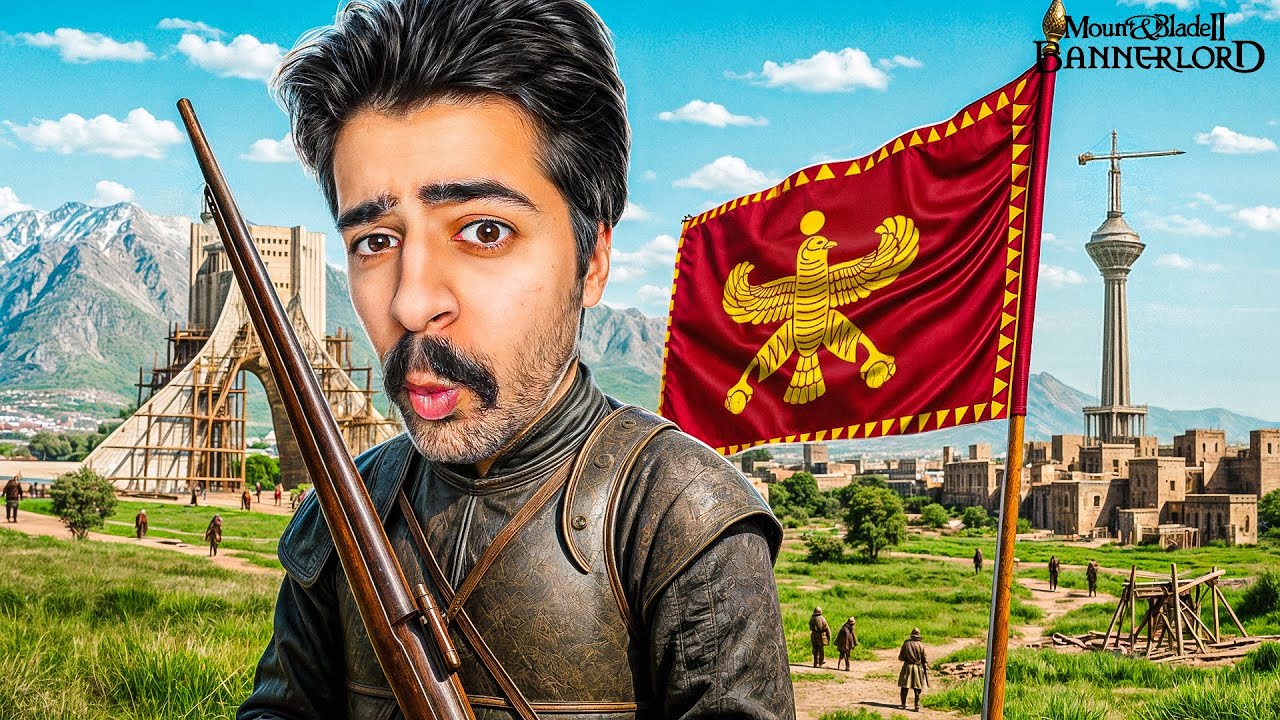 پوستر شهر تهران رو داخل ایران ساختیم ! مونت اند بلید 🔥👑 Empires...