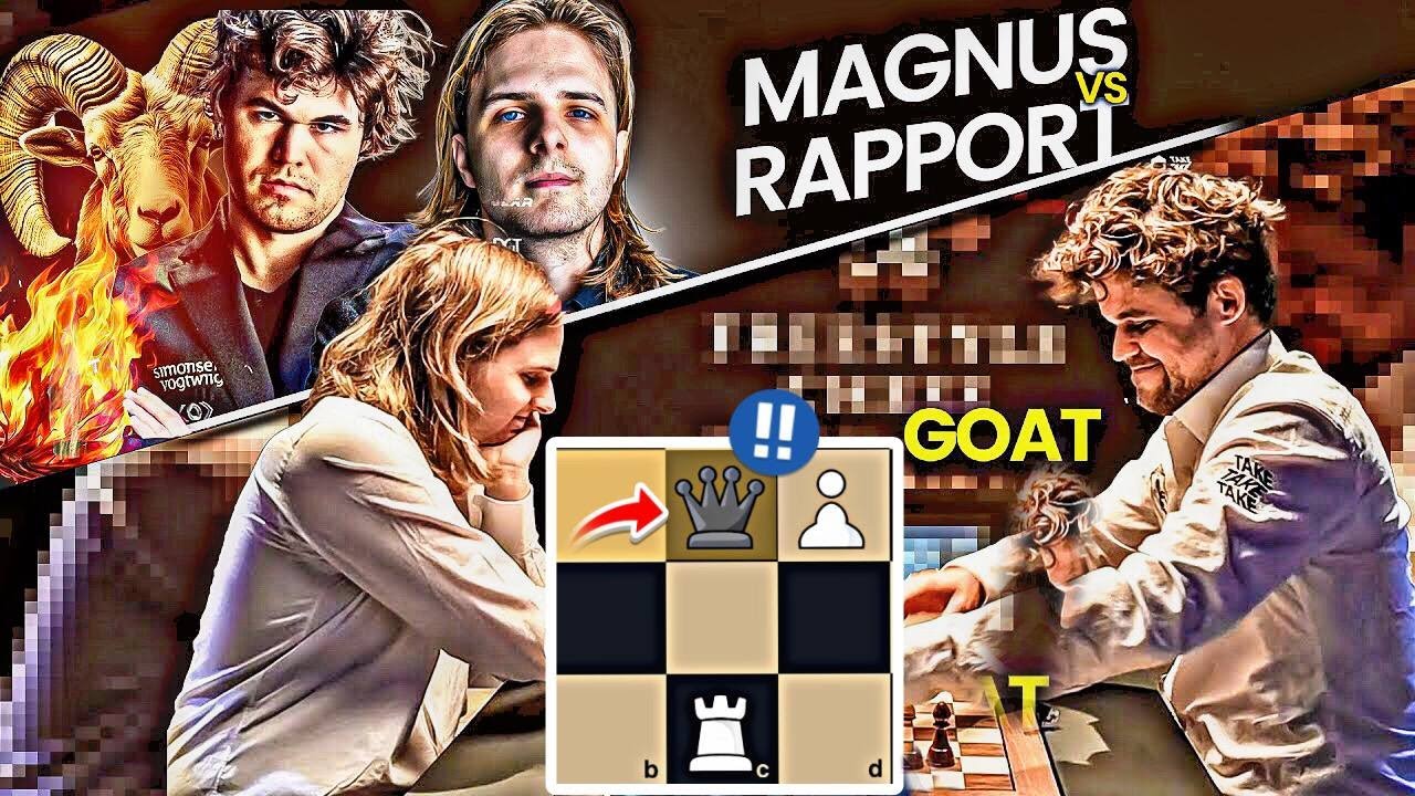 پوستر Magnus Carlsen SACRIFICES His Queen… and Refuses a Draw!?!...