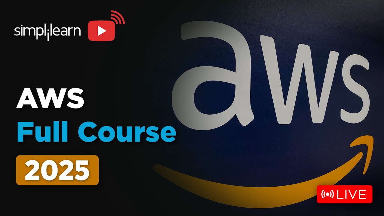 پوستر AWS Full Course 2025 AWS Cloud Computing Tutorial for...