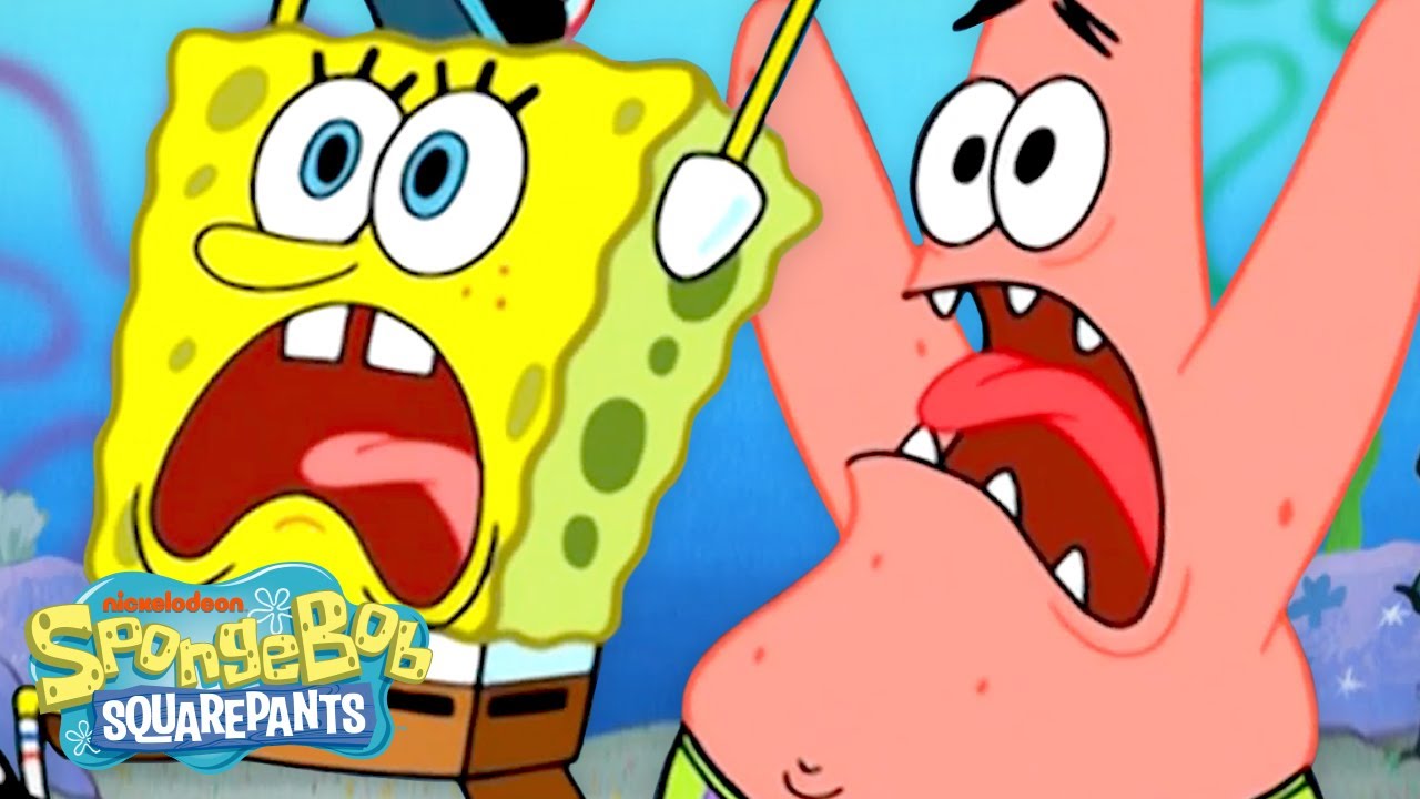 پوستر SpongeBob Characters on the Run for 90 Minutes Straight 😱...