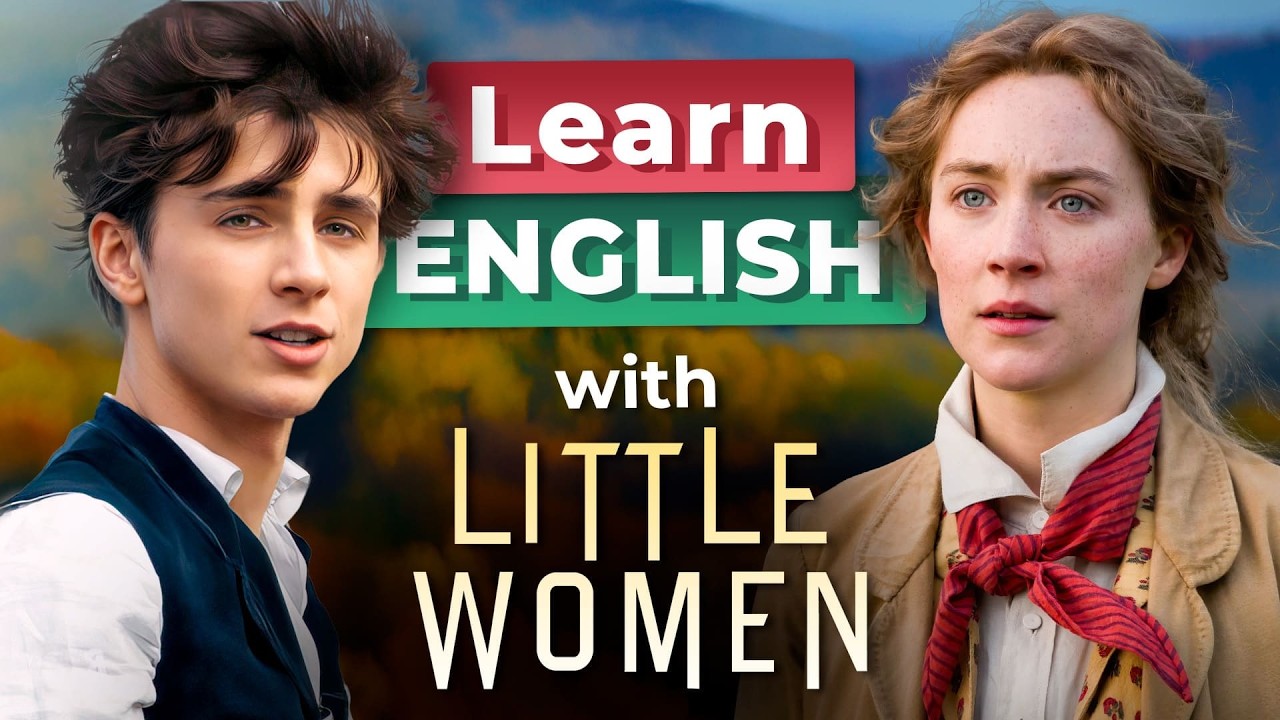 پوستر آموزش زبان انگلیسی با دختران کوچک - سائورس رونان و تیموتی...