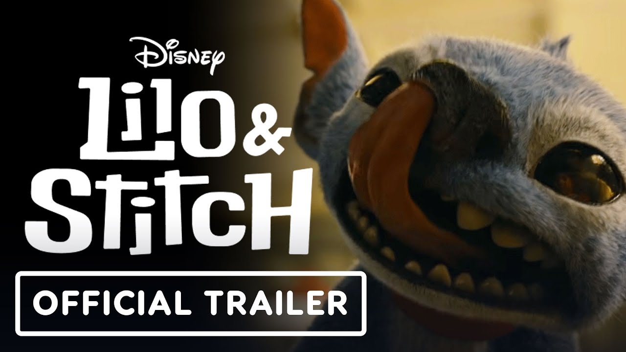 پوستر Lilo Stitch - Official Beware Dangerous Dog Teaser Trailer...