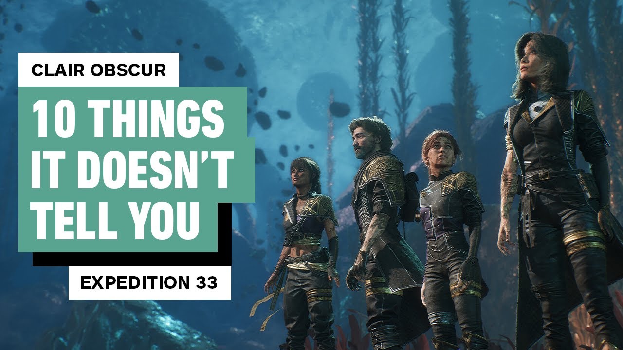پوستر Clair Obscur Expedition 33 - 10 Things It Doesnt Tell You