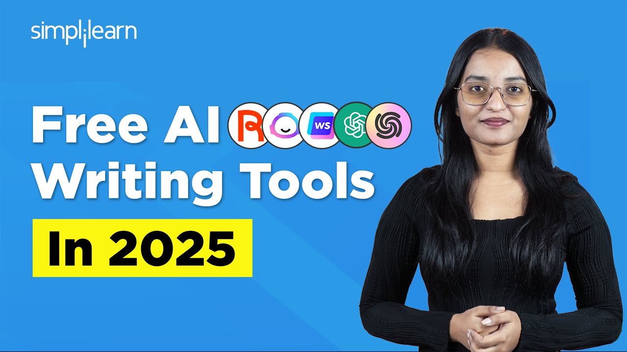 پوستر 5 Free AI Writing Tools In 2025 AI Writing Tools 2025 Best...