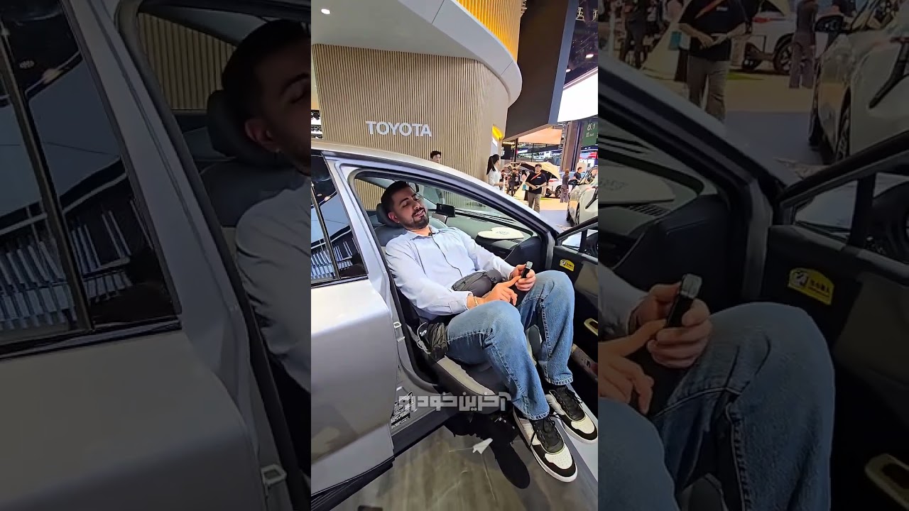 پوستر آپشن جالب تویوتا bZ3 toyota RezaChokami