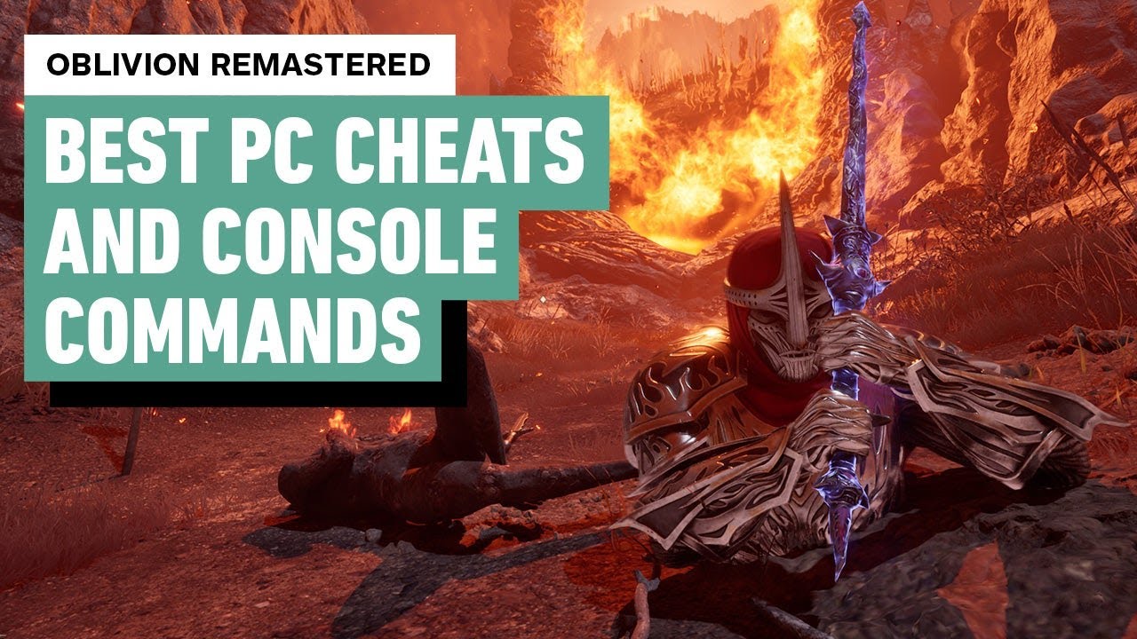 پوستر The Elder Scrolls IV Oblivion Remastered - Best PC Cheats...