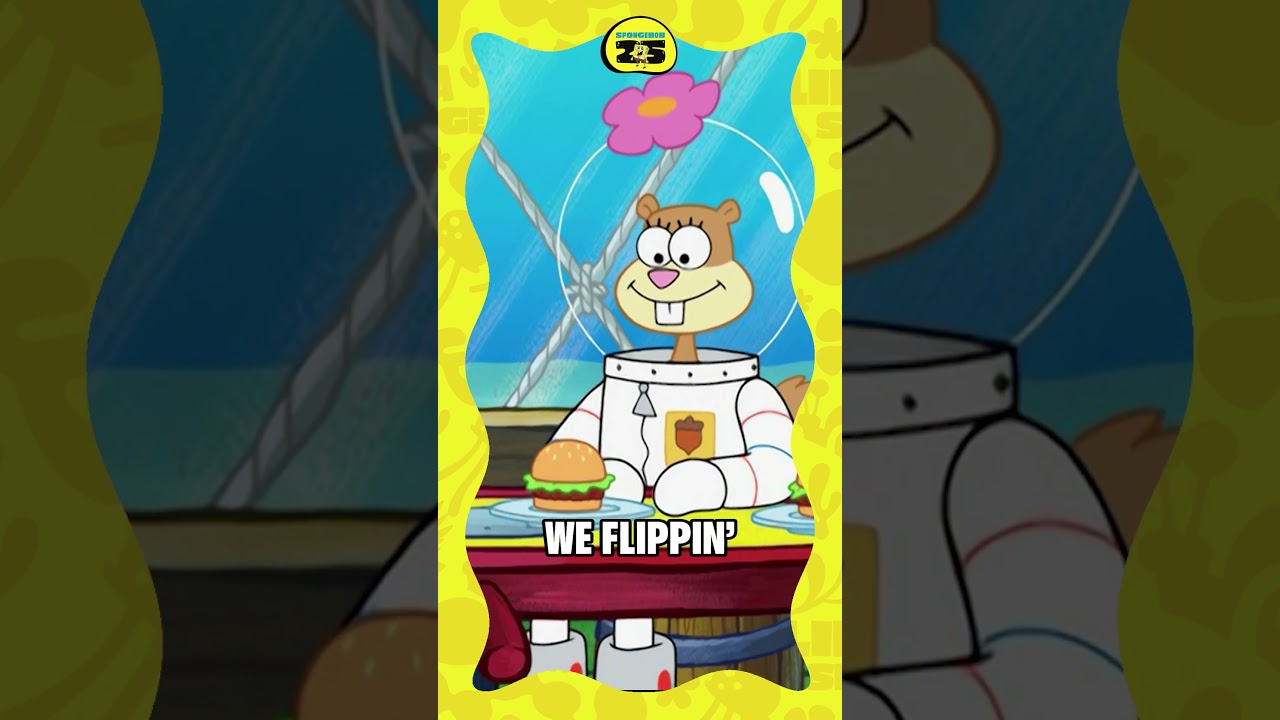 پوستر We flippin Krabby Patties 🎵🍔 SpongeBob shorts