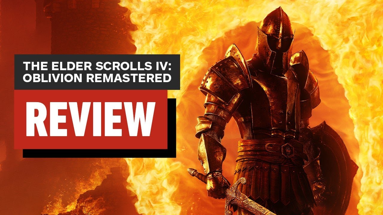پوستر The Elder Scrolls IV Oblivion Remastered Review
