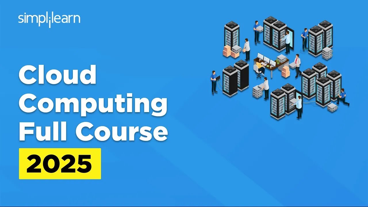پوستر Cloud Computing Full Course 2025 Cloud Computing Tutorial...