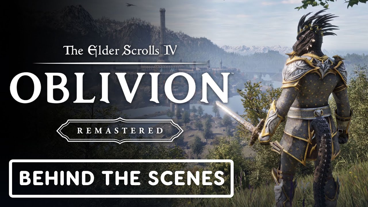 پوستر The Elder Scrolls IV Oblivion Remastered - Official Then...